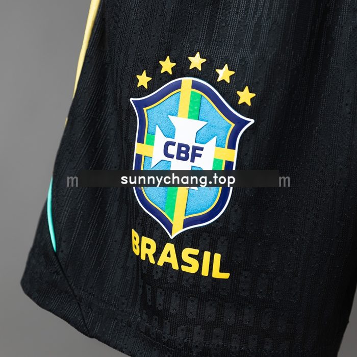 Brazil 2026 Player Version Training Zipper Shorts - 图片 3