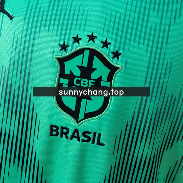Brazil 2026 Goalkeeper Jersey - Green - 图片 6