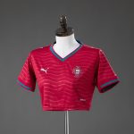 Portugal 2026 Home Women's Crop Top Jersey