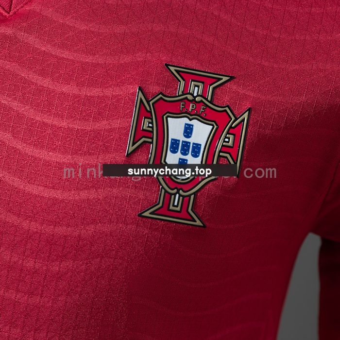 Portugal 2026 Home Player Version Long-Sleeve Jersey - 图片 8
