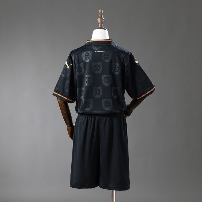 Portugal 2026 Black Kids Kit Jersey - 图片 2