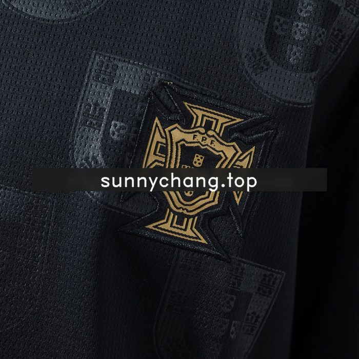 Portugal 2026 Black Kids Kit Jersey - 图片 7