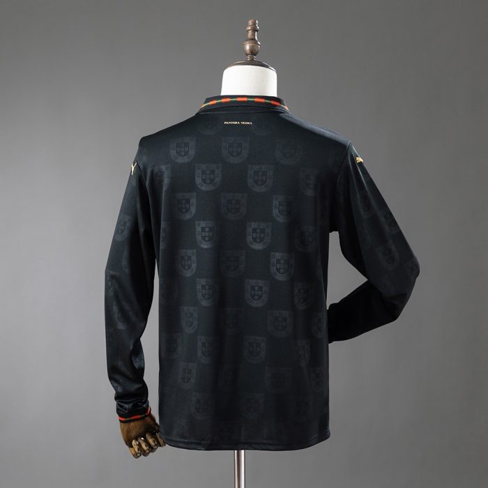 Portugal 2026 Special Edition Black Panther Long-Sleeve Jersey - 图片 2