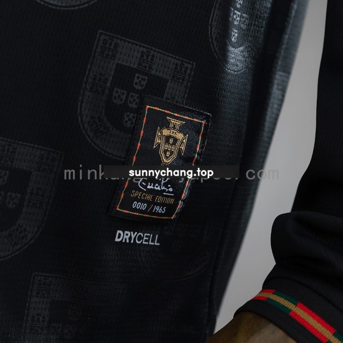 Portugal 2026 Special Edition Black Panther Long-Sleeve Jersey - 图片 4