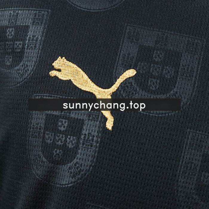 Portugal 2026 Special Edition Black Panther Long-Sleeve Jersey - 图片 6