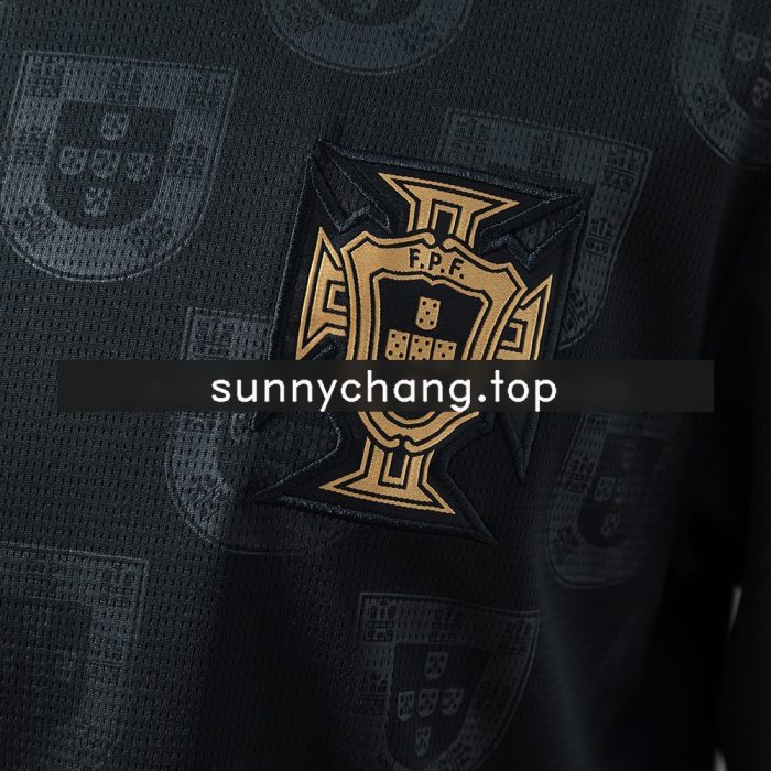 Portugal 2026 Special Edition Black Panther Long-Sleeve Jersey - 图片 7