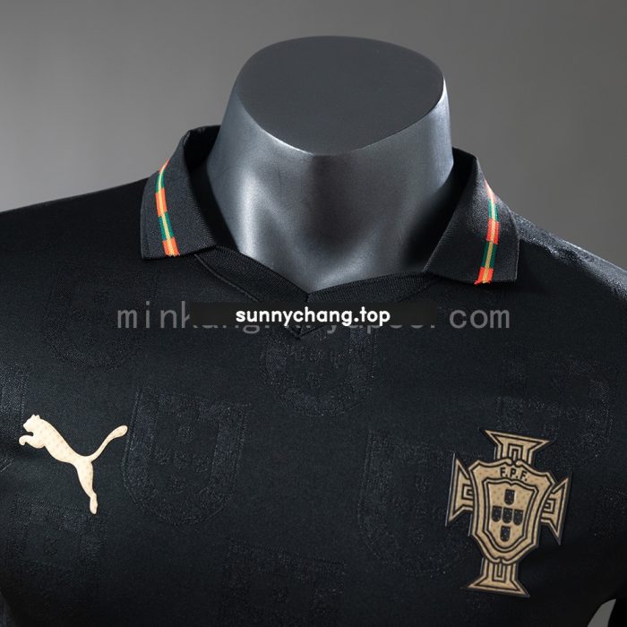 Portugal 2026 Special Edition Black Panther Long-Sleeve Player Version Jersey - 图片 8