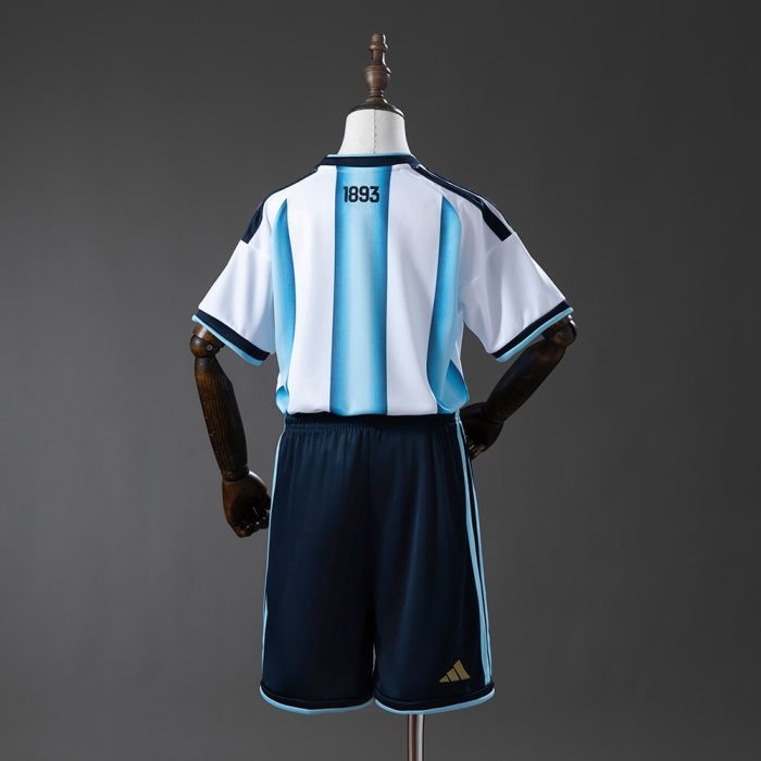 Argentina 2026 Home Kids Kit Jersey - 图片 2