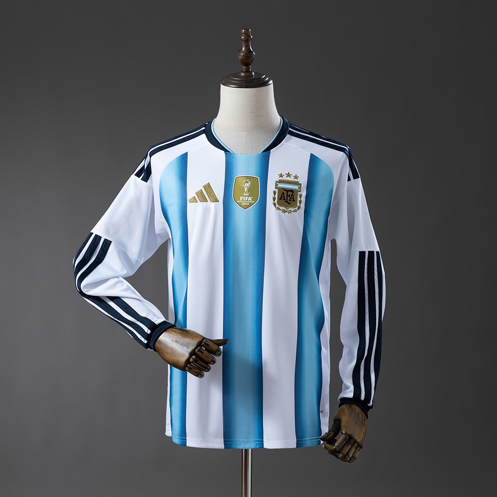 JER-9312_1 Argentina 2026 Home Long-Sleeve Jersey S-4XL - 图片 1