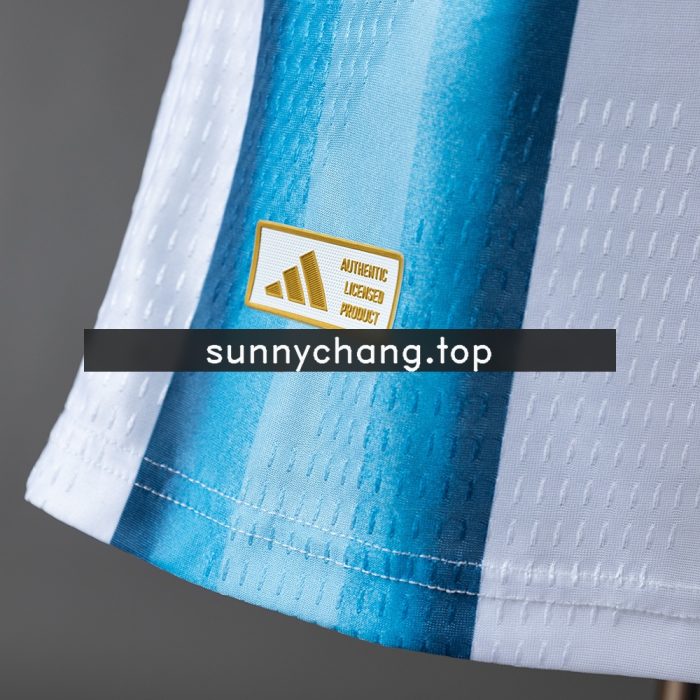 Argentina 2026 Home Long-Sleeve Player Version Jersey - 图片 4
