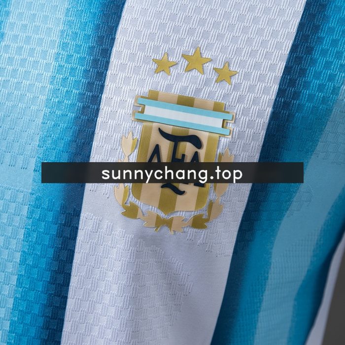 Argentina 2026 Home Long-Sleeve Player Version Jersey - 图片 7