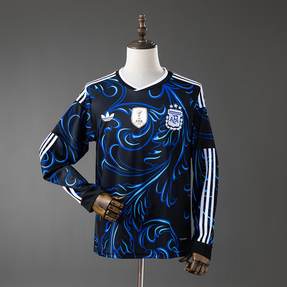 JER-9320_1 Argentina 2026 Away Long Sleeve Jersey - 图片 1