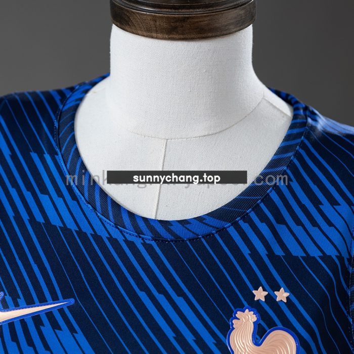 France 2026 Home Women's Crop Top Style Vest - 图片 6