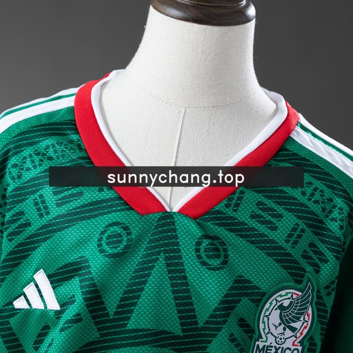Mexico 2026 Home Kids Kit Jersey - 图片 8