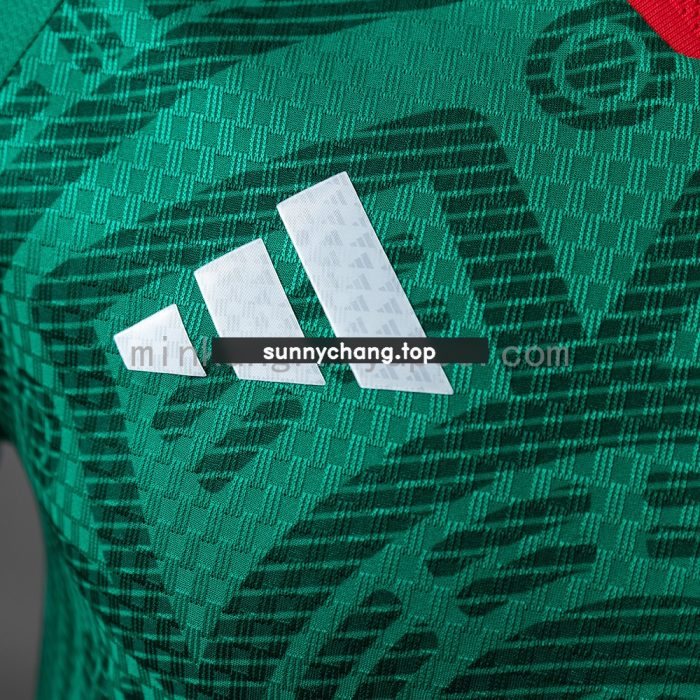 Mexico 2026 Home Long-Sleeve Player Version Jersey - 图片 6