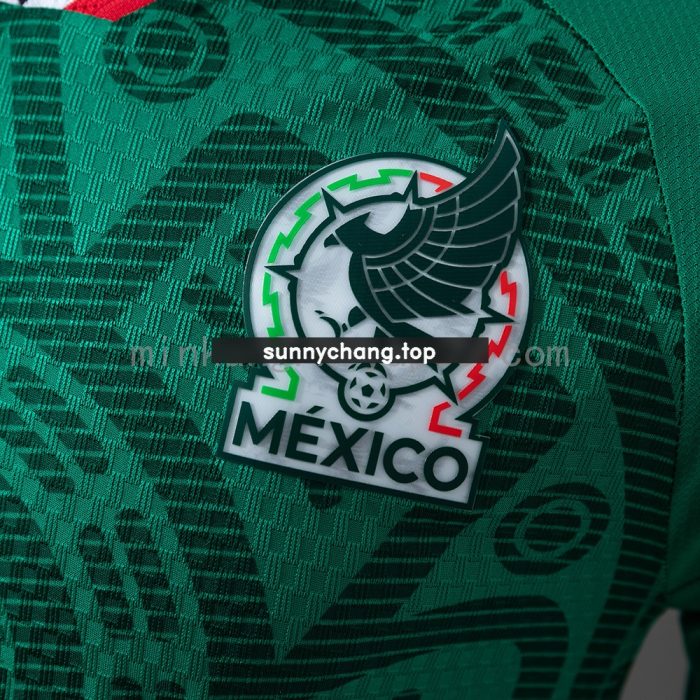 Mexico 2026 Home Long-Sleeve Player Version Jersey - 图片 7