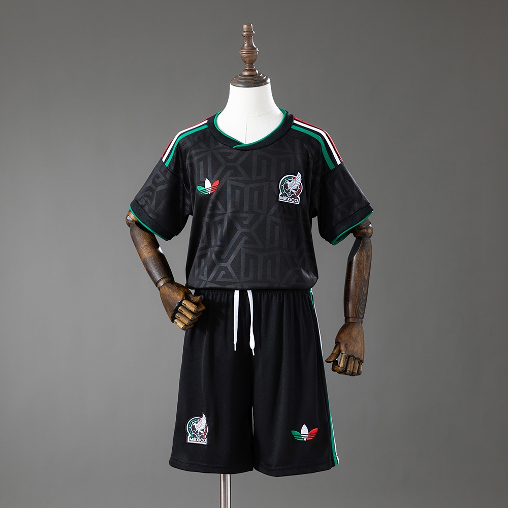 JER-9395_1 Mexico 2026 Third Away Kids Kit Jersey - 图片 1