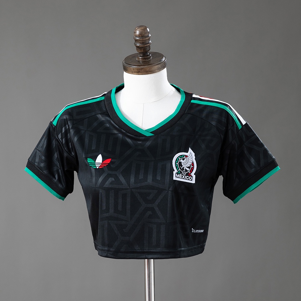 JER-9396_1 Mexico 2026 Third Away Women's Crop Top - 图片 1