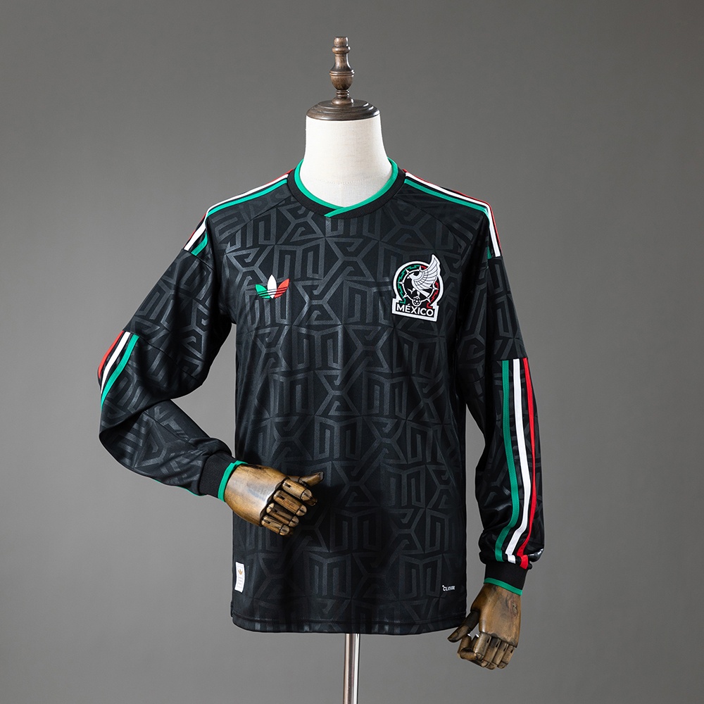 JER-9399_1 Mexico 2026 Third Away Long Sleeve Jersey - 图片 1