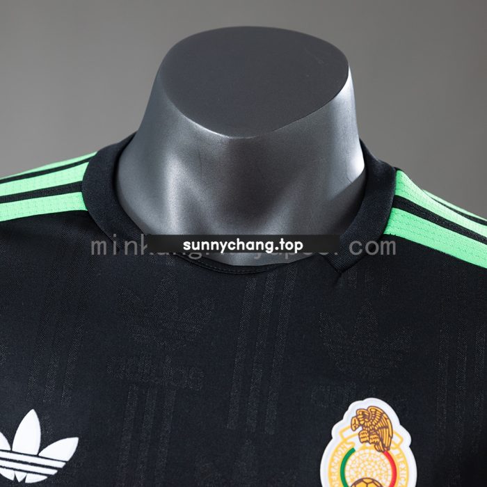 Mexico 2026 OG Player Version Training Jersey - Black - 图片 7