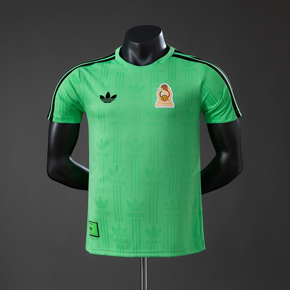 JER-9404_1 Mexico 2026 OG Player Version Training Jersey - Green - 图片 1
