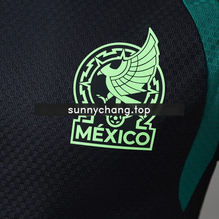 Mexico 2026 Player Version Training Jersey - Black - 图片 6