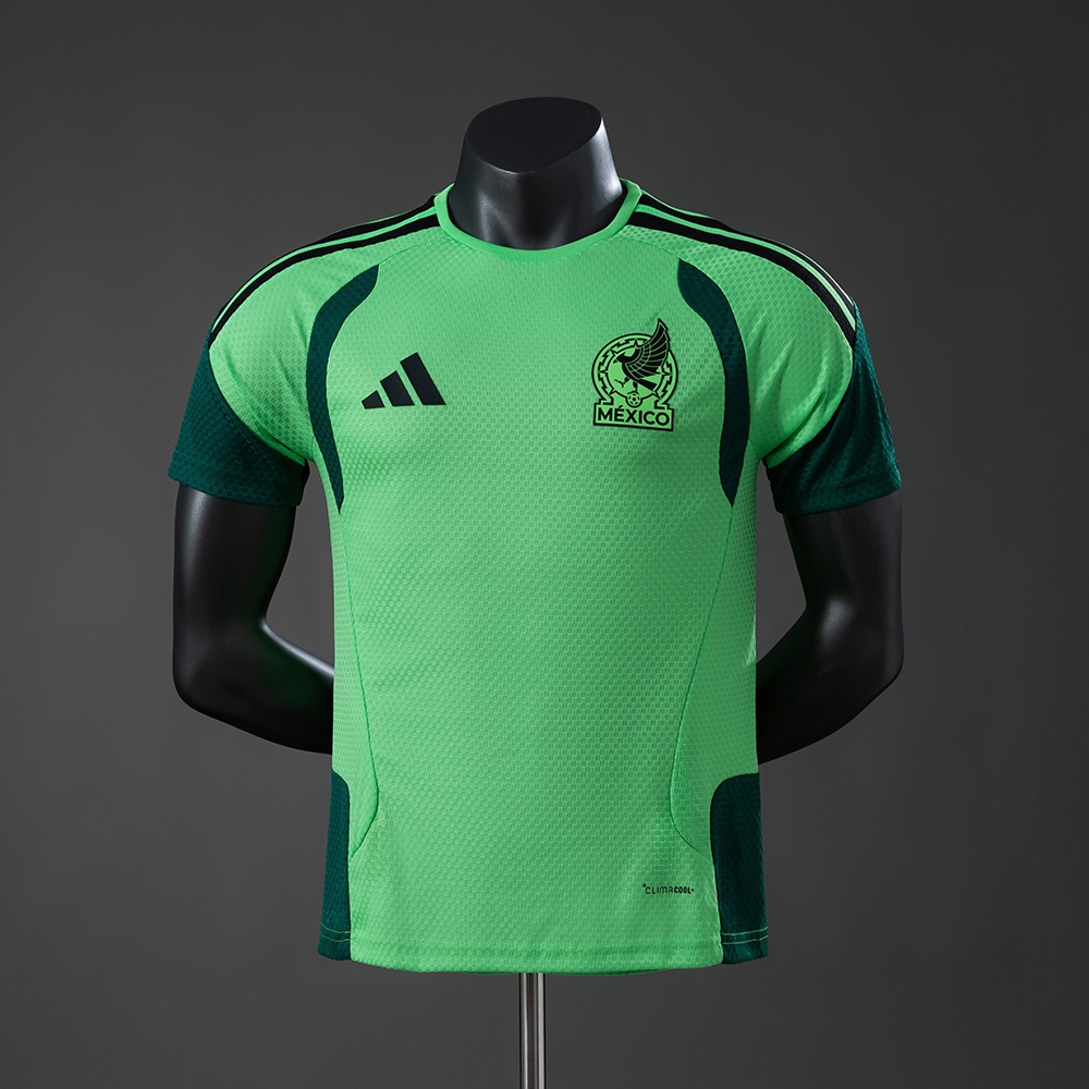 JER-9409_1 Mexico 2026 Player Version Training Jersey - Green - 图片 1