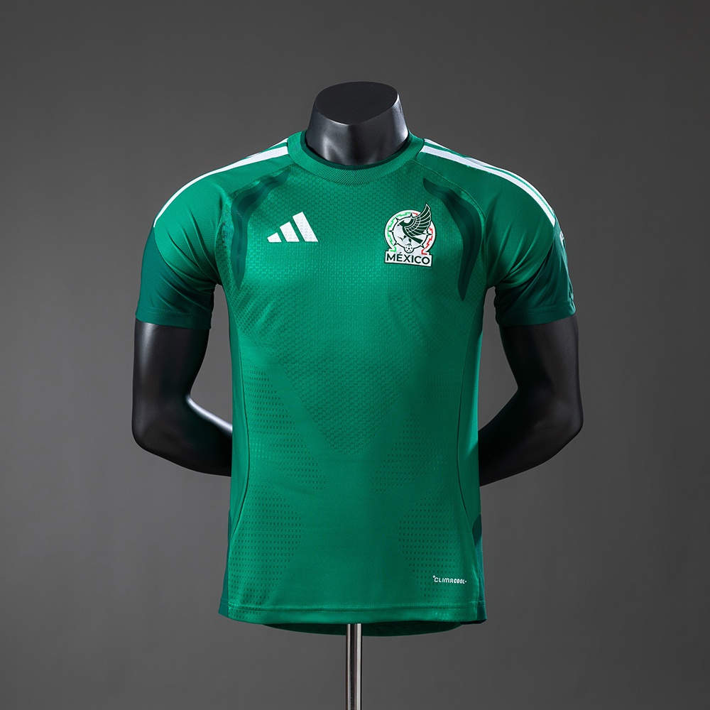 JER-9412_1 Mexico 2026 Player Version Training Jersey Green - 图片 1