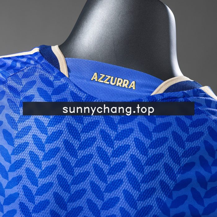 Italy 2026 Home Player Version Long-Sleeve Jersey - 图片 4