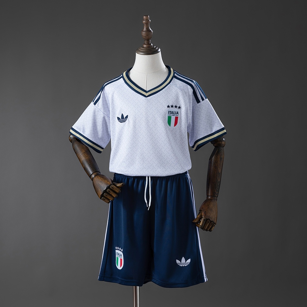 JER-9443_1 Italy 2026 Away Kids Kit Jersey - 图片 1