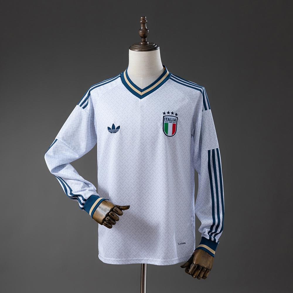 JER-9445_1 Italy 2026 Away Long-Sleeve Jersey - 图片 1