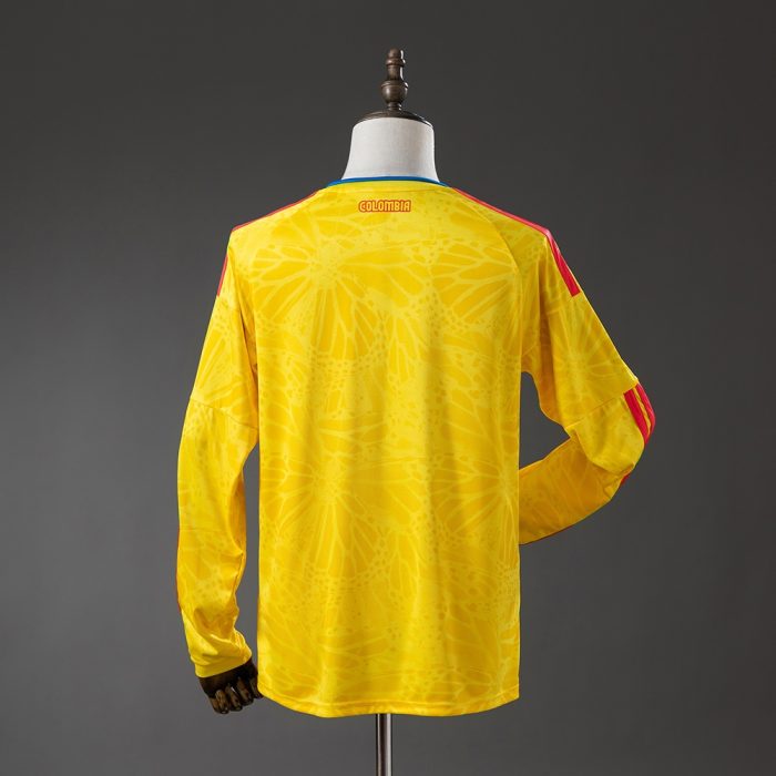 Colombia 2026 Home Long-Sleeve Jersey - 图片 2