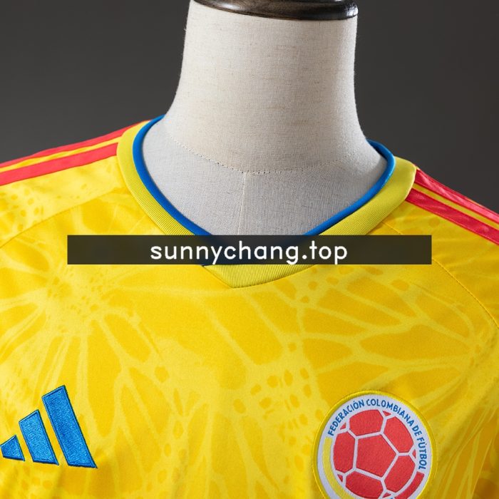 Colombia 2026 Home Long-Sleeve Jersey - 图片 7