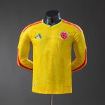 Colombia 2026 Home Long-Sleeve Player Version Jersey