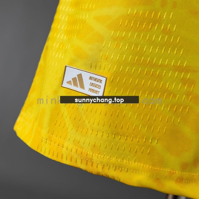 Colombia 2026 Home Long-Sleeve Player Version Jersey - 图片 4