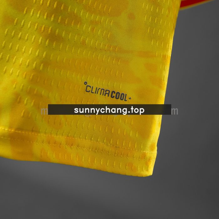 Colombia 2026 Home Long-Sleeve Player Version Jersey - 图片 5