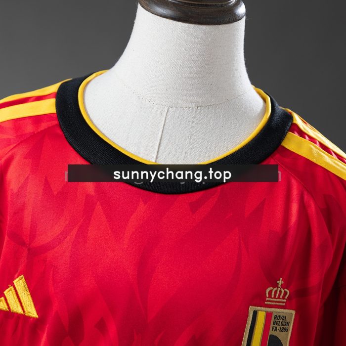 Belgium 2026 Home Kids Kit Jersey - 图片 7