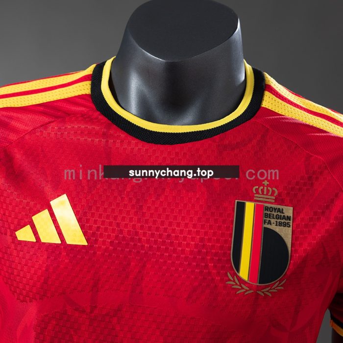 Belgium 2026 Home Player Version Jersey - 图片 8