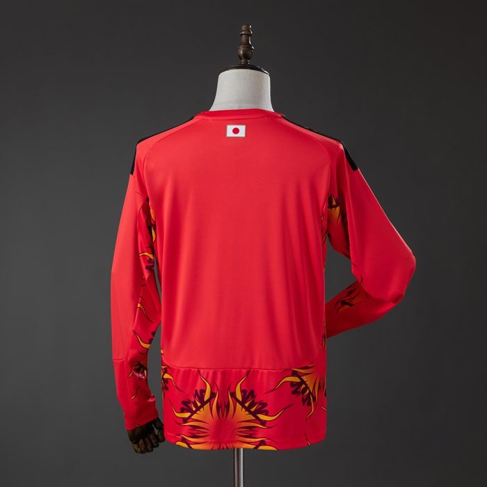 Japan 2026 GK Red Long-Sleeved Jersey - 图片 2