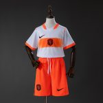 Netherlands 2026 Away Kids Kit Jersey