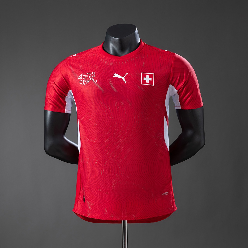 JER-9514_1 Switzerland 2026 Home Player Version Jersey - 图片 1