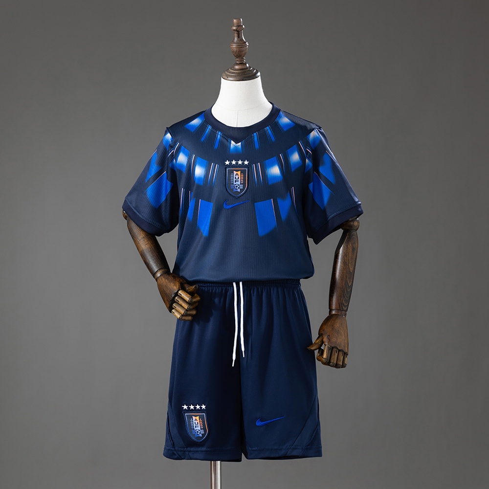 JER-9537_1 Uruguay 2026 Away Kids Kit Jersey - 图片 1