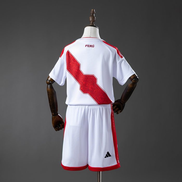 Peru 2026 Home Kids Kit Jersey - 图片 2