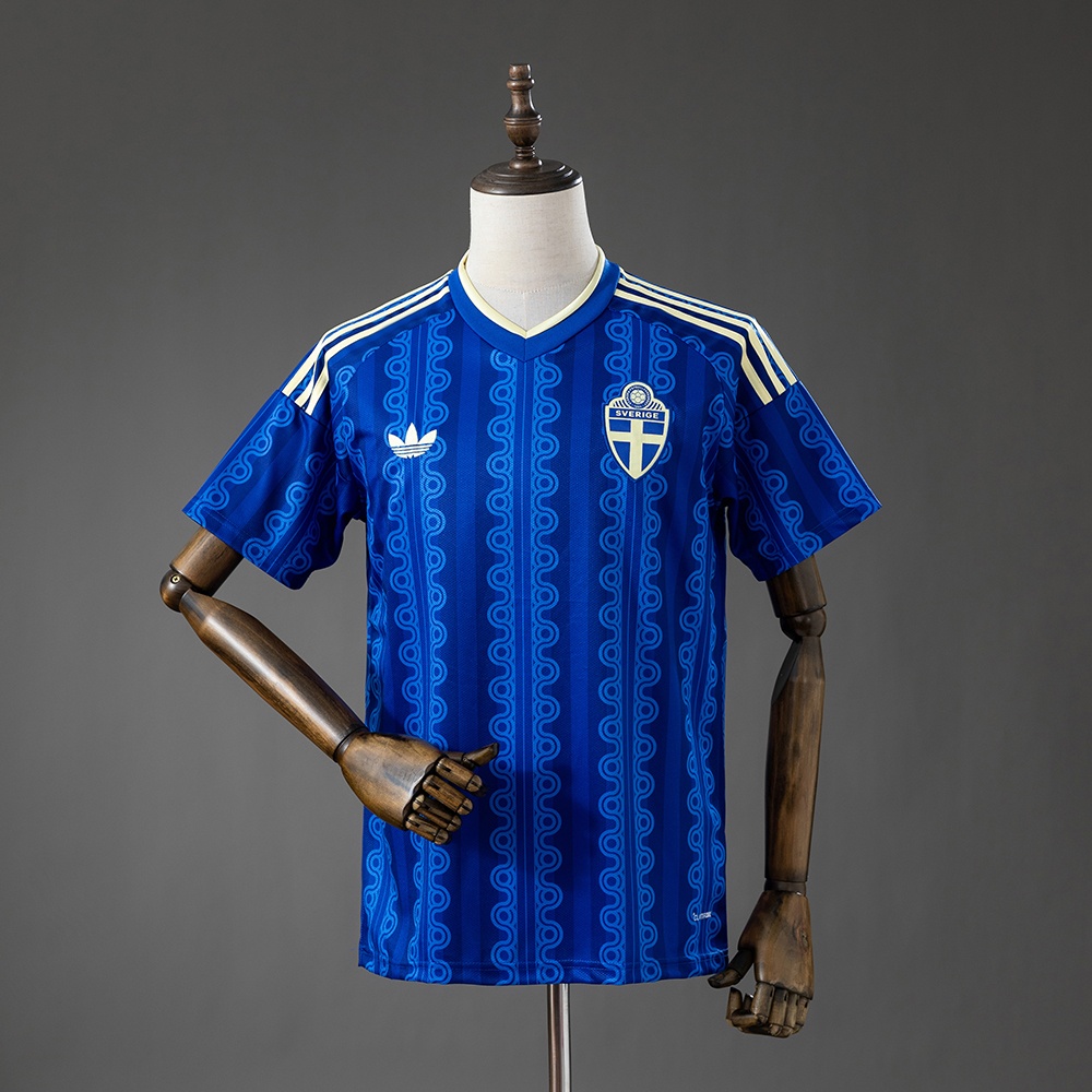 JER-9583_1 Sweden 26/27 Away Jersey - 图片 1