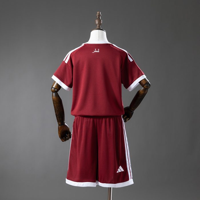 Qatar 2026 Home Kids Kit Jersey - 图片 2