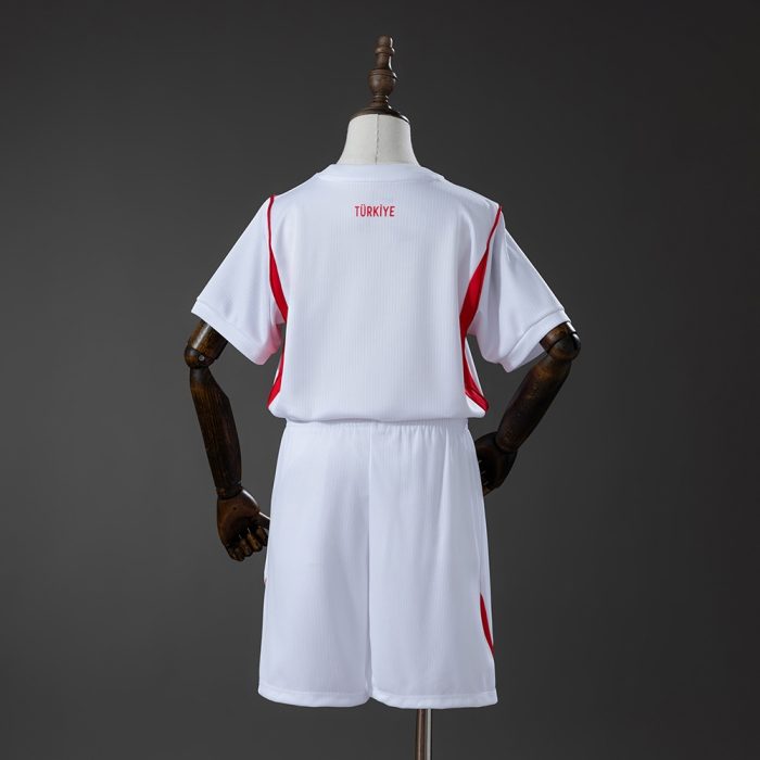 Turkey 2026 Home Kids Kit Jersey - 图片 2