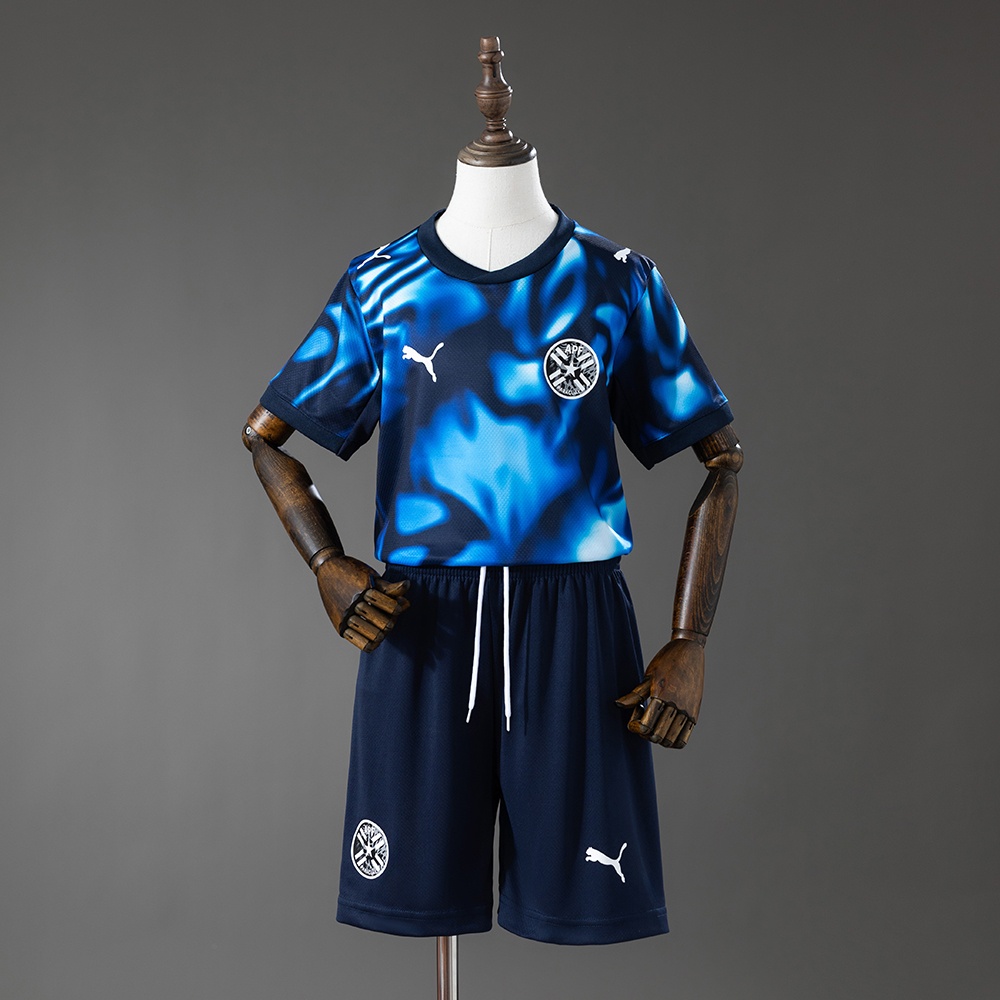 JER-9635_1 Paraguay 2026 Away Kids Kit Jersey - 图片 1