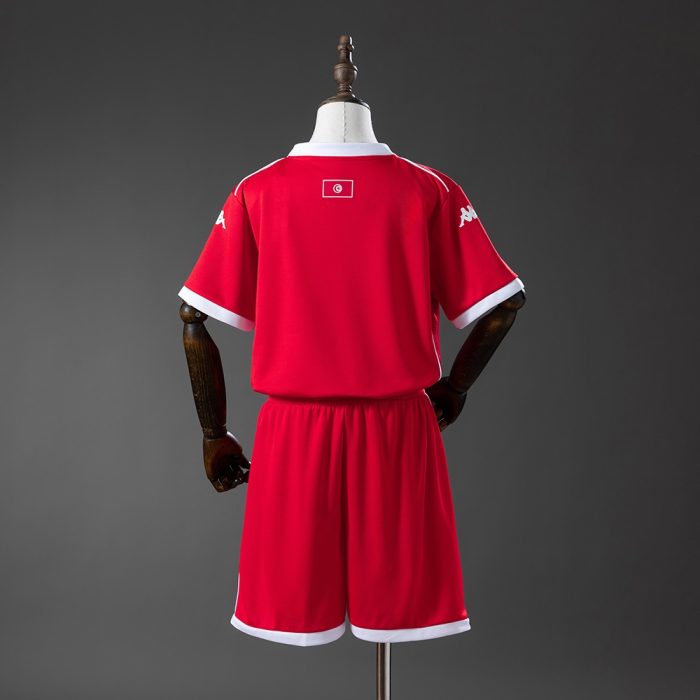 Tunisia 2026 Home Kids Kit Jersey - 图片 2