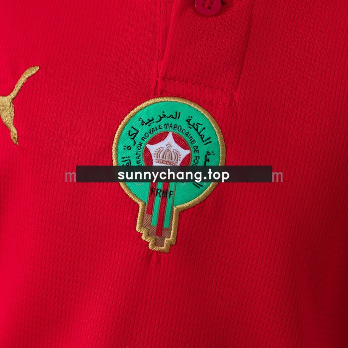Morocco 2026 Home Kids Kit Jersey - 图片 6