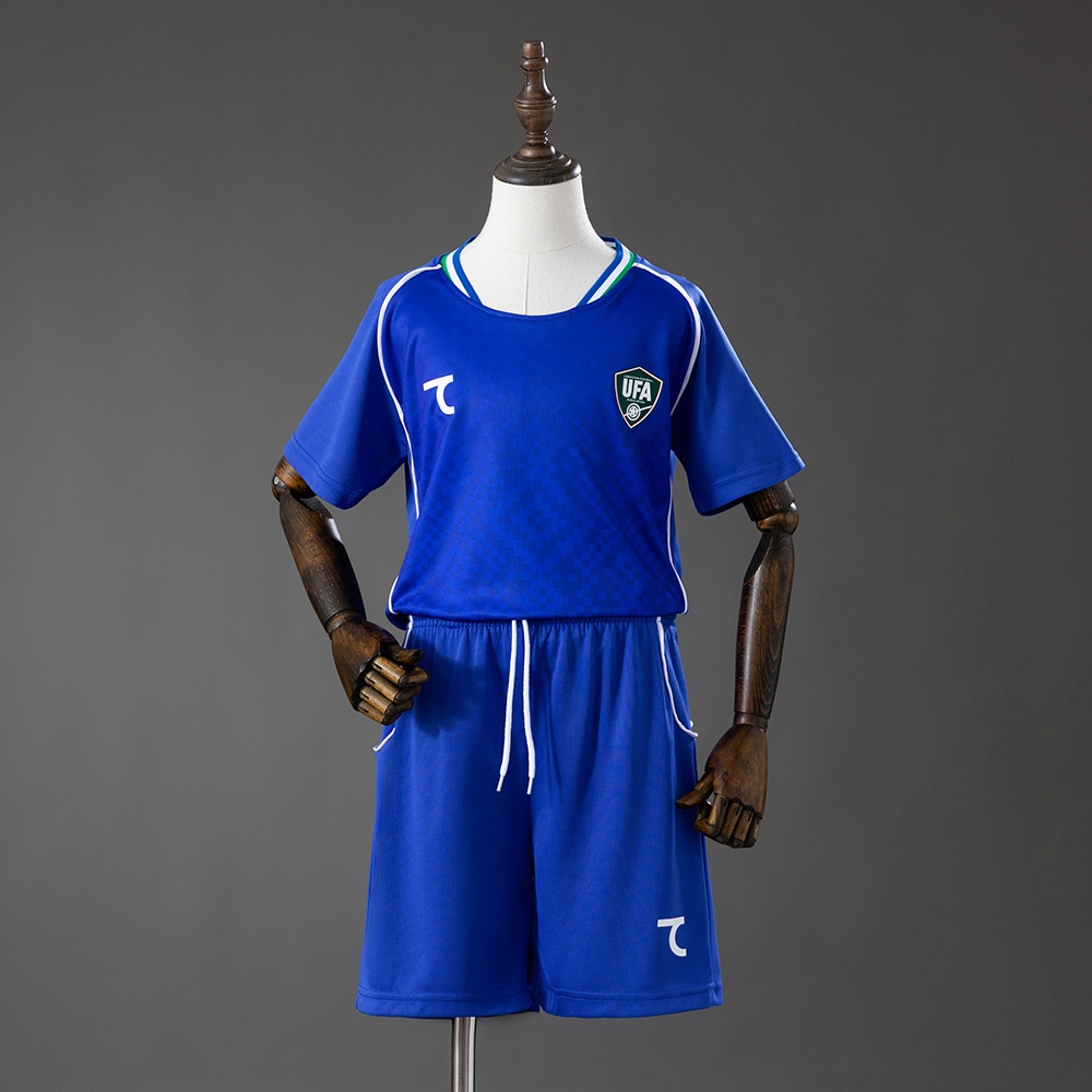 JER-9673_1 Uzbekistan 2026 Home Kids Kit Jersey - 图片 1